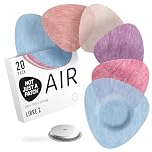 Not Just A Patch Air (20 Pack) - CGM Libre 2, 3 Sensor Covers - Thin, Strong and Light, Ultra-Long 14 Day Adhesion, Durable Dexcom G7 Sensor Protector Patches