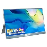 Arzopa Portable Monitor for Laptop, 15.6'' 1080P HDR FreeSync Portable Laptop Monitor USB C 3.1 HDMI IPS Portable Display Second Screen External Monitor for Laptop Computer PC Xbox PS5 Switch - Gray