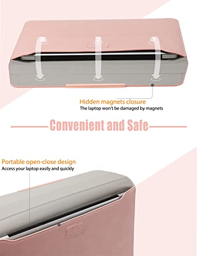 HYZUO 13.3-14 Inch Laptop Case Sleeve with Stand for MacBook Pro 14 M5/M4/M3/M2/M1 A3426 A3427 2026-2021 - Image 4