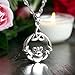 925 Sterling Silver Irish Claddagh Necklace with Silver 20