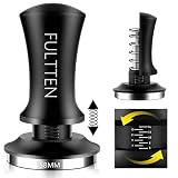 Fultten Coffee Tamper, Espresso Tamper 58mm,Tamper for Espresso Machine, Stainless Calibrated Espres