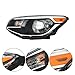 Thomletha Replacement for Kia Soul 2014-2019 Halogen Headlight Assembly Left Side LH