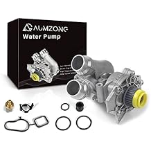 Electric Engine Water Pump Assembly Compatible with 2008-2016 Audi A3 A4 A5 A6 Q3 Q5 TT Quattro Allroad VW Beetle CC Eos GTI Jetta Passat 2.0L,Replaces#OE 06H121026CQ 06H121026AB