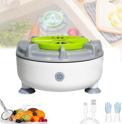 Genérico Seattleget Efficient Portable Fruit and Vegetable Washers, 2025 New Ultrasonic Vegetable Cleaner, Automatic Cleaner for, Fruit, Meat (Charging Type)