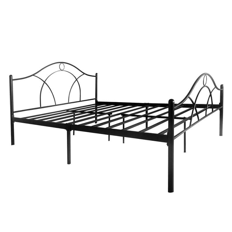 Image of Single Size Bed Without Mattress (Aiden) - Aiden, Metal Bed Frame, Durable & Stylish Palang for Bedroom, Easy Assembly, Space-Saving Solution, Perfect for Kids, Teens & Small Spaces