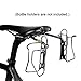 Bike Saddle Bag Stabilizer Bracket Tail Bag Mount Rear Rack Sway with Bottle Cage Mounting Holes for Mountain Road Bike