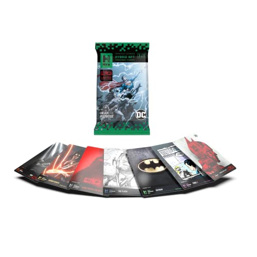 Image of HRO DC Unlock The Multiverse 2-Pack Premium Booster Box | Chapter 1 - Hro Hybrid NFT Trading Cards+2-Pack Booster Box-(Set of 2Toys)
