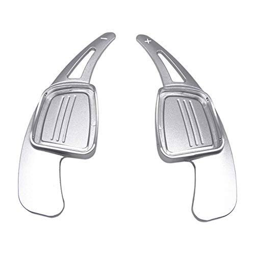 #N/A 2 peças de extensão de câmbio de volante de liga de alumínio serve para Audi A4 A5 Q2 Q7 S3 S4