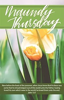Misc. Jesus Knew Bulletin (Pkg 100) Maundy Thursday Book