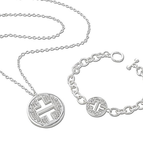 Take That Logo Necklace & Bracelet Set