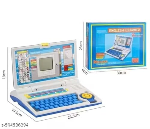 Image of Braintastic English Learner Kids Laptop with Mouse Control, 20 Activities for Learn & Play for 3+ Year Old (Laptop with Mouse)
