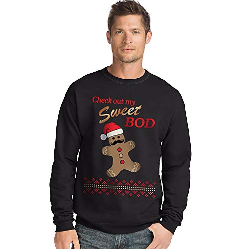 Hanes Men's Ugly Christmas Sweatshirt