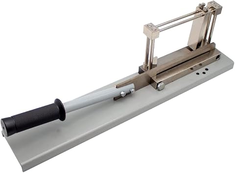 iDili Manual PVC Plastic Wire Slot Cutting Machine Wire Duct Cutter PE Plastic Pipe Hose Scissor Adjustable PVC Wiring Duct Cutter