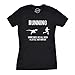 Women's Running Motivation Raptor Funny Dino T-Shirt to Motivate Runners