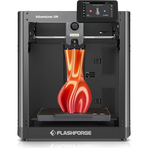 FLASHFORGE Adventurer 5M Impresora 3D, Lleno Calibración-Auto,