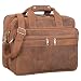Produktbild STILORD 'Alexander' Lehrertasche Herren Leder Vintage Aktentasche Laptoptasche Bürotasche Businesstasche groß XXL Umhängetasche mit Dreifachtrenner, Farbe:tan - dunkelbraun