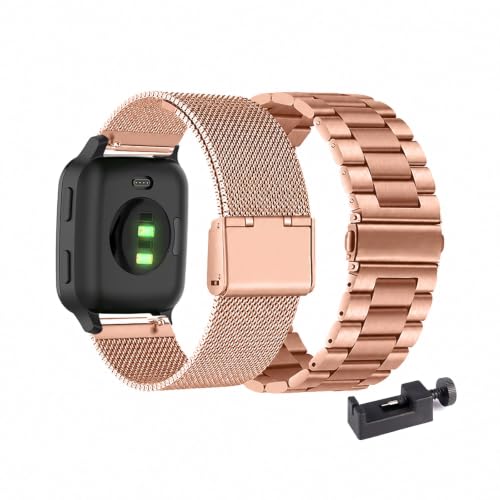 2�{ �Z�b�g�r���v�x���g�Ή� Garmin Venu Sq/Sq Music �X�e�����X �r���v�o���h�X�e�����X�o���h �~���l�[�[���b�V���x���g���������x���g�N�C�b�N�����[�X �ւ��x���g ���߉\ �j�����p �����x���g �R���p�`�u�� Garmin Venu