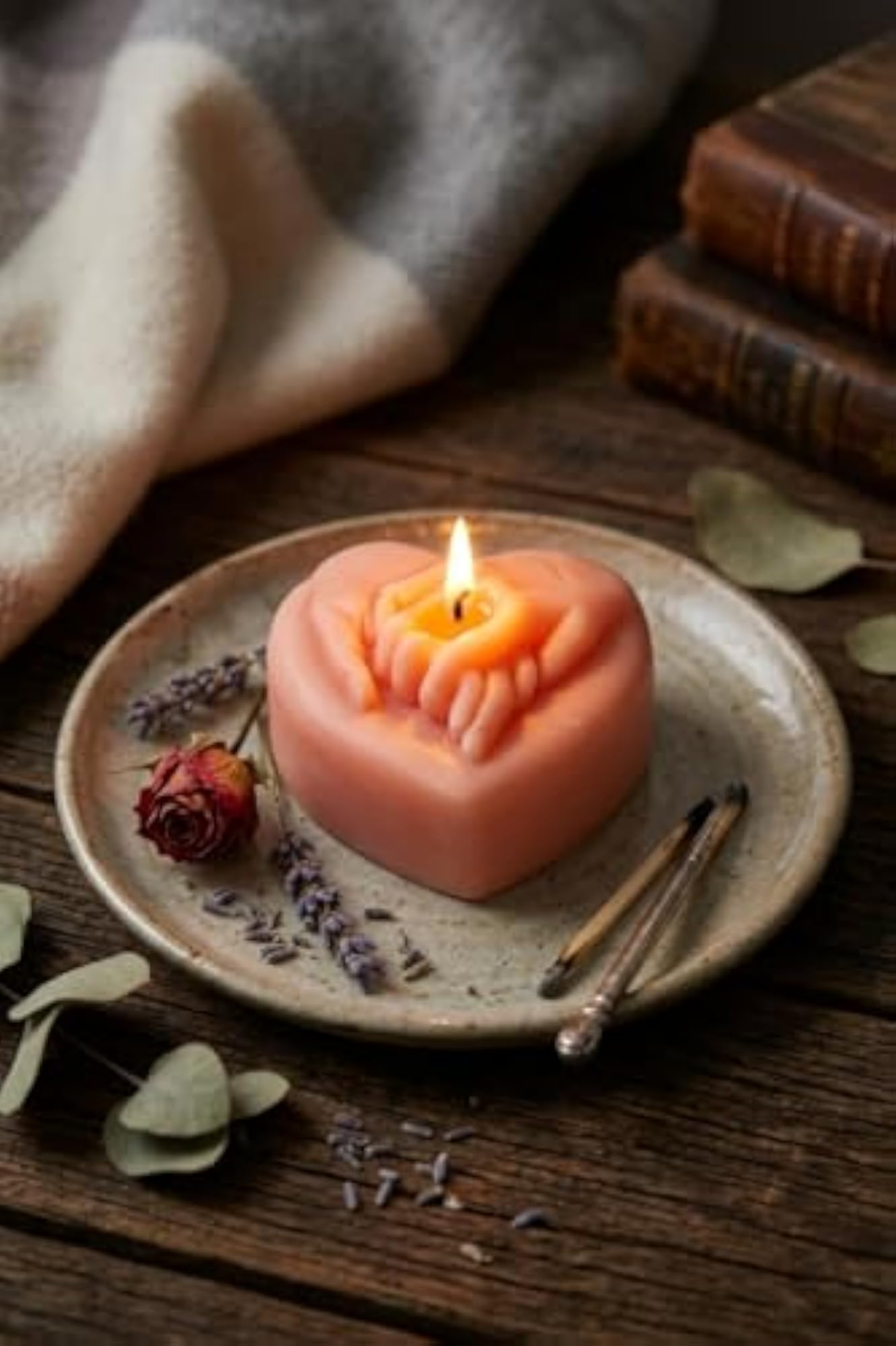 Pink Promise Candle Gift, Decorative Wax
