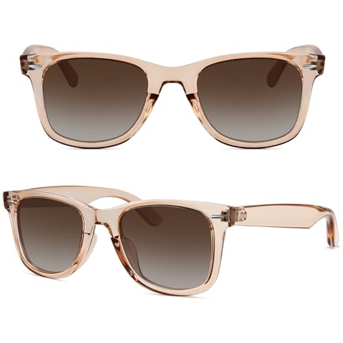 Image of MEETSUN Polarized Sunglasses for Women Men Classic Retro Square Frame Driving Sun Glasses UV Protection