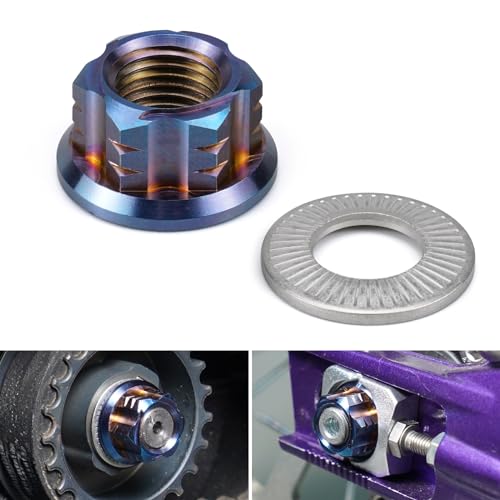 Tuerca de polea primaria de aluminio azul NICECNC para Segway X260 y Surron