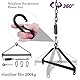 Deluxe Liebesschaukeln Sex Möbel BDSM Set,Liebesschaukel Sexschaukel für die Decke,mit 4 Extra Breite Polstern,3 Penisring Cockring,SM Peitsche,Liebesschaukel für Erwachsene,Belastbar Bis 150kg