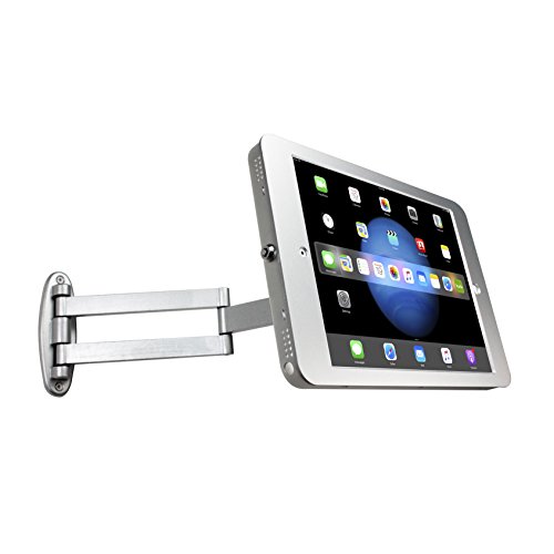 CTA Digital: Articulating Wall Mounting Security Enclosure for iPad Pro 12.9, Silver