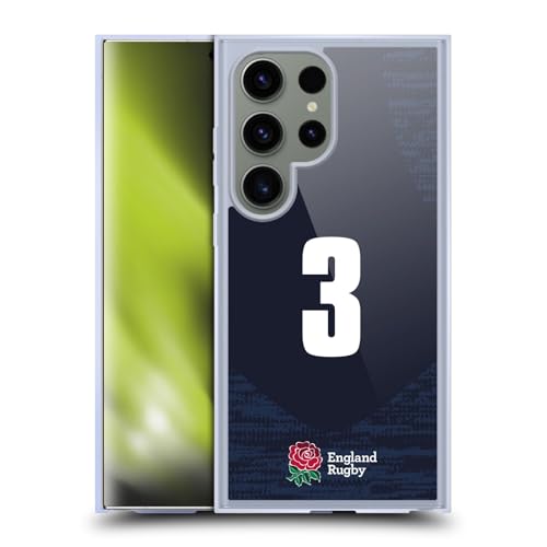 Coque Gel S24 Ultra England Rugby compatible MagSafe fine et résistante aux chocs