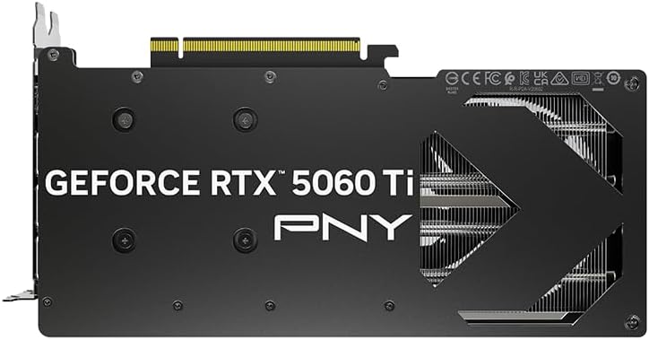 CyberGeek GeForce RTX 5060 Ti Graphics Card, 16GB GDDR7, 759 AI Tops, AI Content Creation, LLM Inference, Machine Learning, PCIe 5.0, DP 2.1b x3, HDMI 2.1b, with RGB GPU Holder