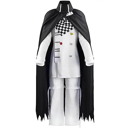 bbganlian Anime Danganronpa V3 Kokichi Oma Cosplay Costume Tenue Nanami Chiaki Jeu de Rôle Uniforme Ensemble Complet Halloween Carnaval Habiller avec Chapeau Perruque pour Hommes (XL) – vue 3