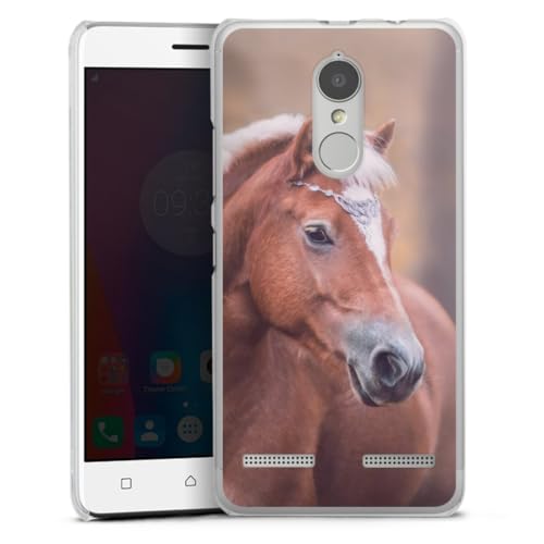 Coque Lenovo K6 DeinDesign avec impression photo de portrait de cheval