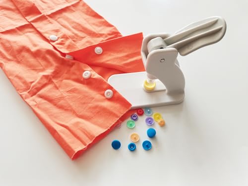 Outil d'installation de bouton-pression sans couture avec matrices de précision