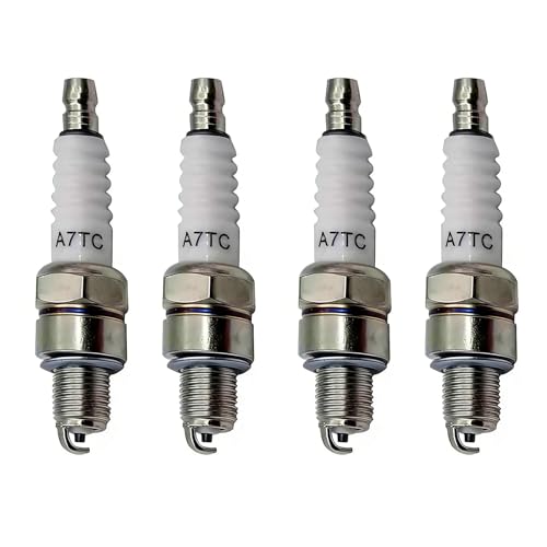 Icyfond 2PCS A7TC Spark Plugs, High Performance Mini A7TC Spark