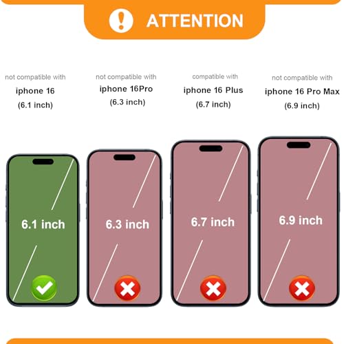 Bocasal Crossbody Wallet Case for iPhone 16, RFID Blocking Leather Purse Case with Card Holder, Protective Handbag Flip Cover with Zipper Wrist Strap Lanyard for Women 5G 6.1 Inch (Black)