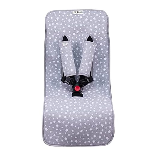 JANABEBE housse universal couverture pour poussette (White Star)