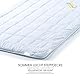 aqua-textil Soft Touch Sommer Leicht Bettdecke 155 x 200 cm Ultra leichte Steppdecke ca 310g Füllung atmungsaktiv Sommerdecke Oeko-TEX