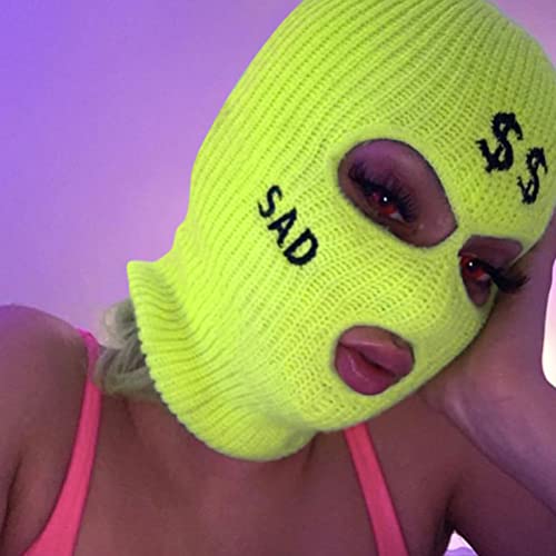 FitBest Balaclava de 3 furos com cobertura total para o rosto tricotada para o inverno quente balacl