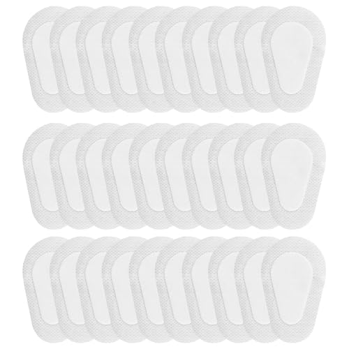 30 Pcs Eye Pads Sterile Nonwoven, Eye Patches Self-Adhesive, Non-woven Fabrics Eyes Patch Stickers Self Adhesive for Adults Student Relieve Fatigue