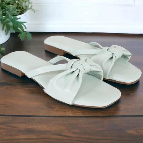 Image of DFR Women Casual Cushioned Flat Slippers Woman