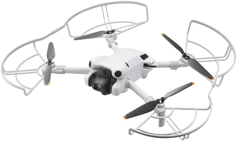 Propeller Protective Guard for DJI MINI 4 PRO, Anti-Collision Ring Propellers Prop Bumper Blade Protection Ring Quick Release Paddle Safety Cover Mini 4 Pro Drone Accessories