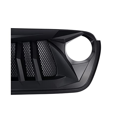 Parrilla delantera para Jeep Wrangler JL 2018-2021 y rejilla Gladiator JT 5