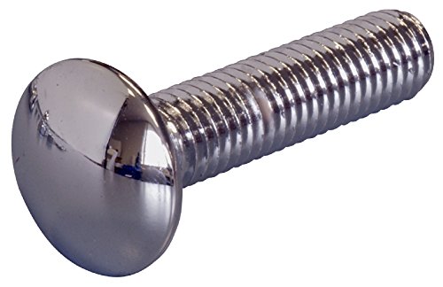 Image of The Hillman Group 943120 Chrome Carriage Bolt, 1 /4 x 1-1 /2-Inch , 2-Pack