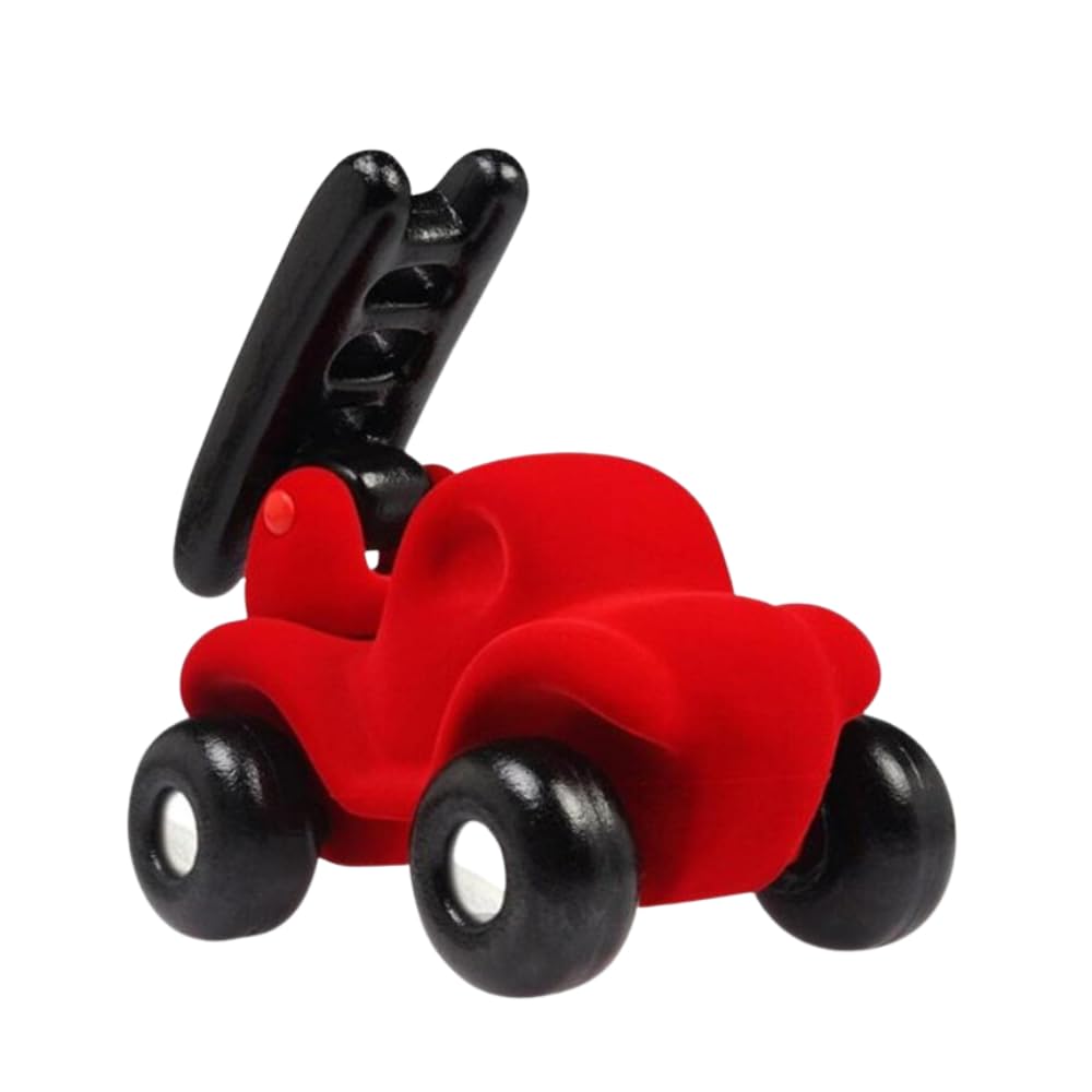 Rubbabu Educational Soft Fire Engine – 100% Rubber Foam Push & Go Toy Truck with Fuzzy Tactile Surface. Ladder Moves Up and Down and Swivels 360 Degrees. for Babies Toddlers Kids 1 Year+ (B0CCTY4VRF) Amazon Price History, Amazon Price Tracker