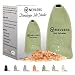 mockins Easy to Use Ceramic Salt Inhaler and Includes Pure Himalayan Pink Salt - Green Color | Asthma and Allergy Relief