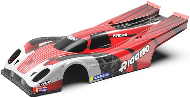 car body shell, pc, 1.0mm, red for ak-917