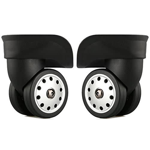 Luggage Replacement Wheel Luggage Replacement Wheels, 1 Pair Plastic Suitcase Replacement Spinner Wheels DL-W046L# Repair Replacement Kit