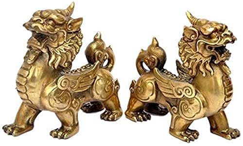 Statues Feng Shui PiXiu en laiton, idée cadeau de pendaison de crémaillère