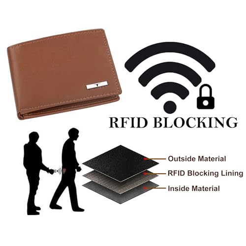 Image of URBAN FOREST Fred Aniline Cognac Leather Wallet for Men