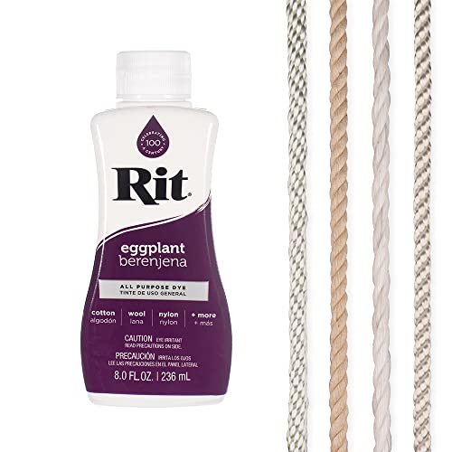 Rit Dye Liquid Sampler Kit- Wide Selection Of Colors And Rope Samples #TOP24
