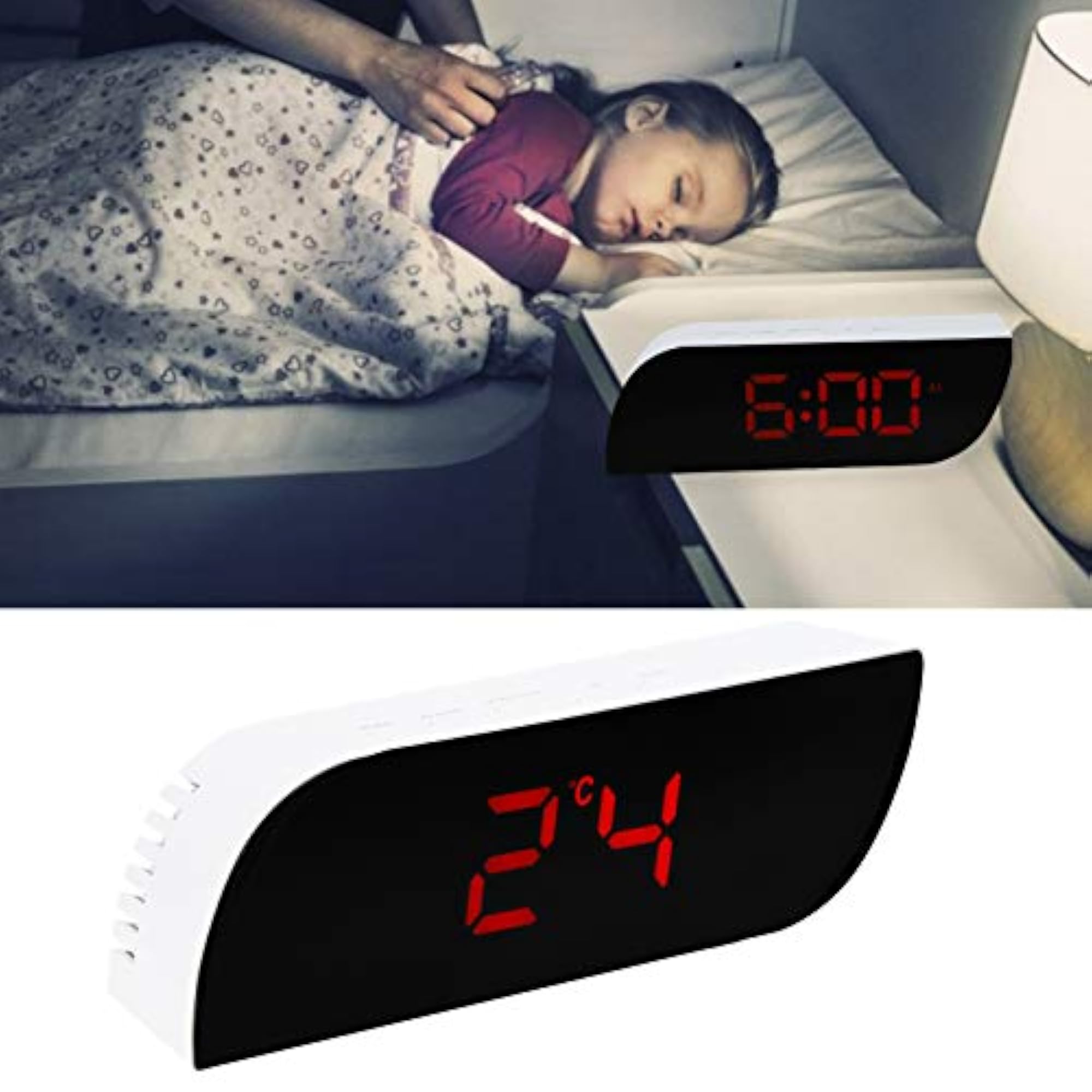 LED Digital Clock, Automatic Conversion Display