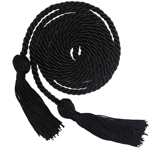 Image of GraduationMall Graduation Honor Cord 68 inch Black